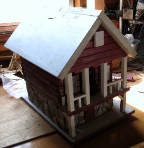 Bird house found near Lake Tillery, 2014.